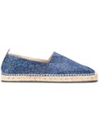 Etro Printed Espadrilles - Blue