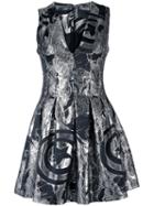 Philipp Plein 'the Avengers' Dress, Women's, Size: Small, Black, Polyester/polyamide