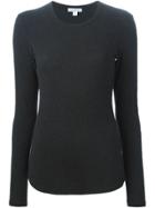 James Perse Fitted Sweater - Black