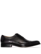 Grenson Bert Leather Derby Shoes - Black