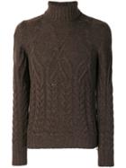 Tagliatore Arran Knit Jumper - Brown