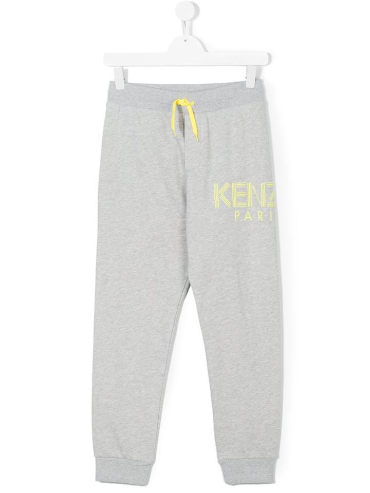 Kenzo Kids Logo Track Pants - Grey