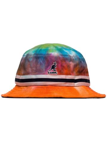 Stain Shade X Kangol Tie-dye Print Bucket Hat - Multicoloured