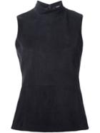 Theory Leather Top