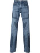 Walter Van Beirendonck Vintage 'snake' Jeans - Blue