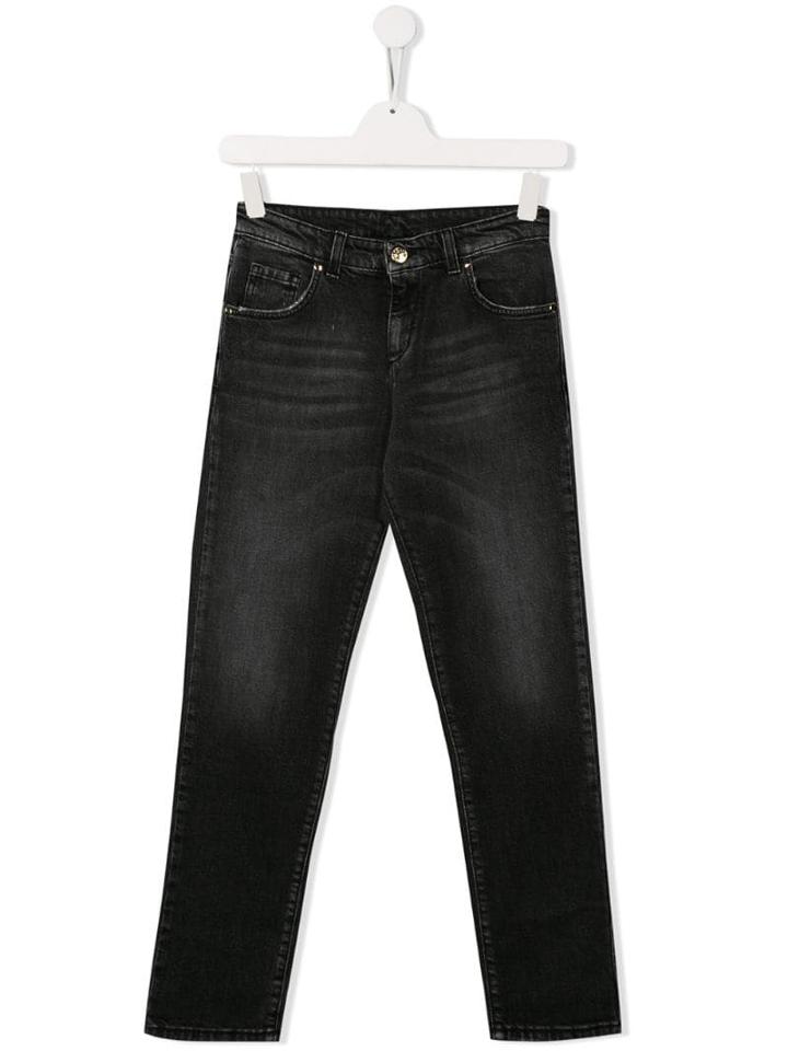 Chiara Ferragni Kids Teen Denim Jeans - Black