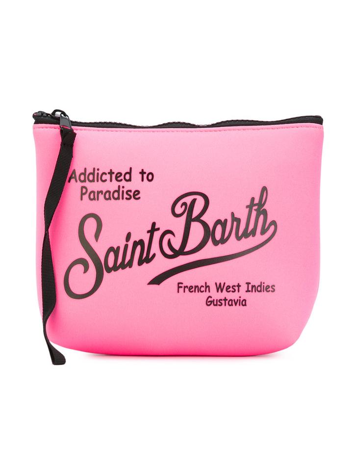 Mc2 Saint Barth Kids - Beach Pouch Bag - Kids - Neoprene - One Size, Pink/purple