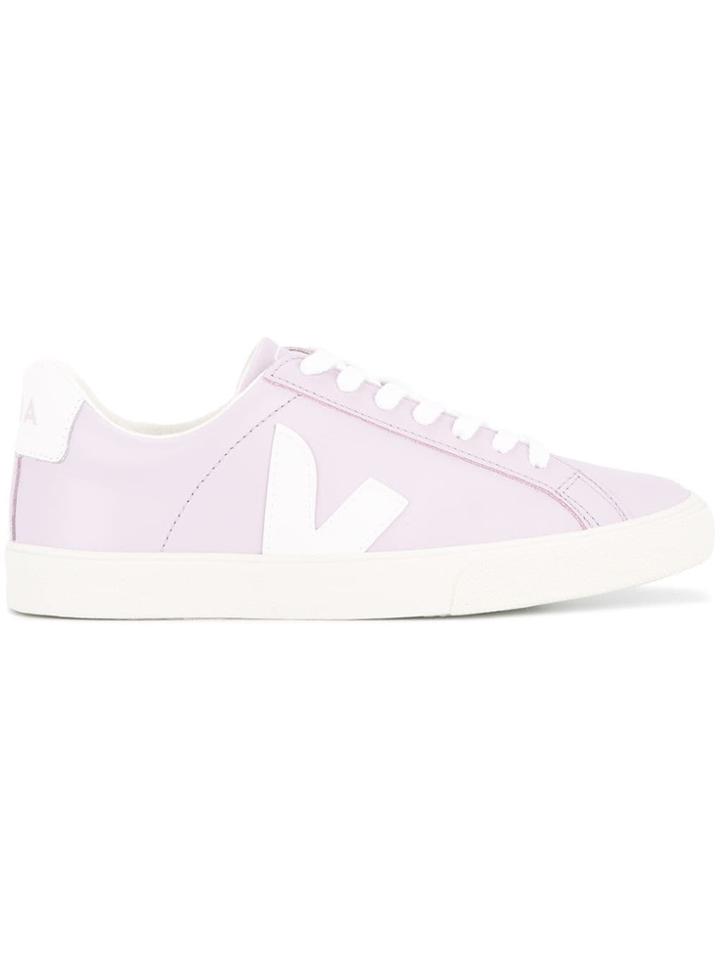 Veja Lace-up Sneakers - Pink & Purple