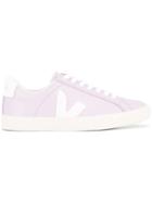 Veja Lace-up Sneakers - Pink & Purple