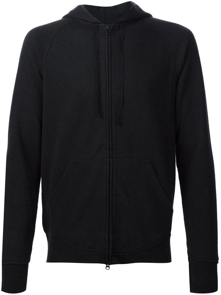 Outerknown Classic Hooded Sweatshirt, Men's, Size: Large, Black, Hemp/polyester
