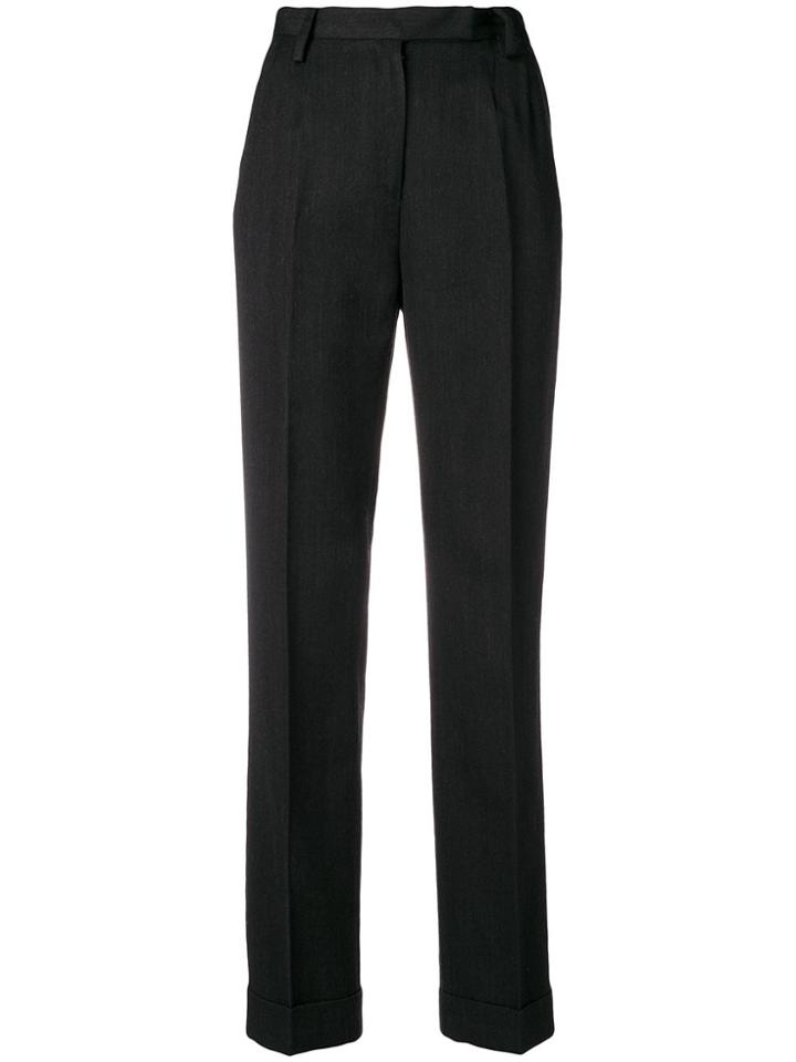 Dolce & Gabbana Vintage High Rise Tailored Trousers - Grey