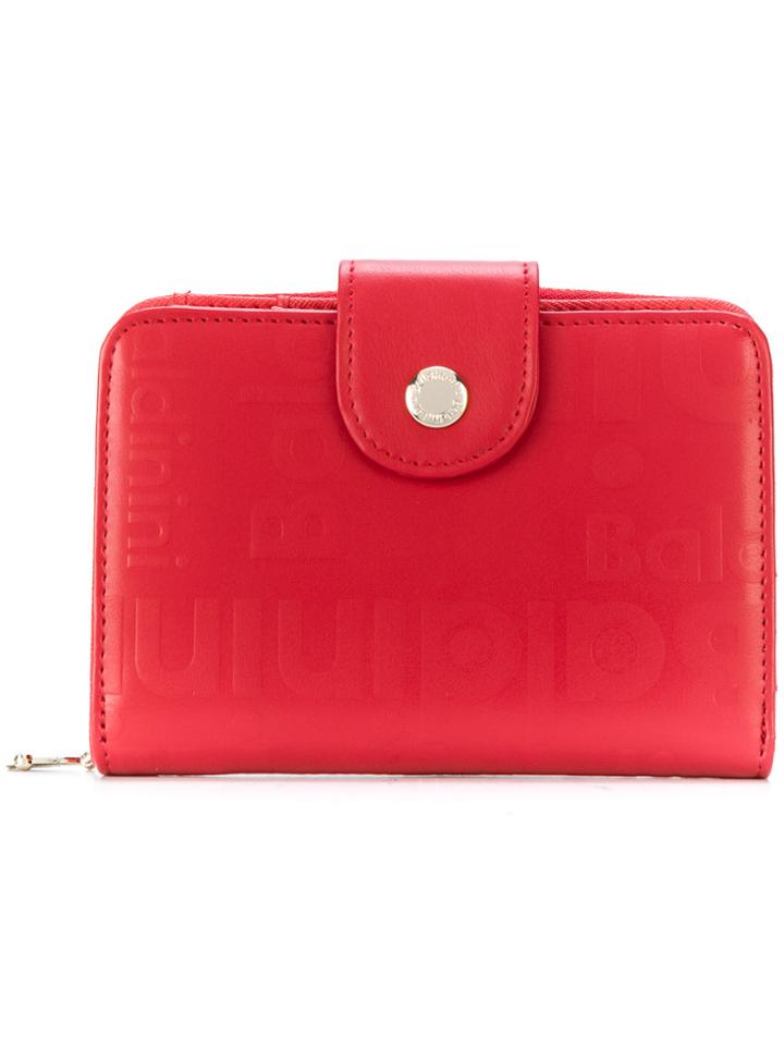 Baldinini Zipped Wallet - Red