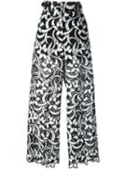 Sacai Lace Floral Trousers