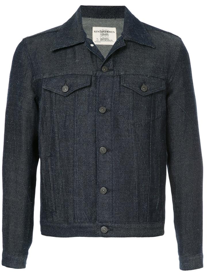 Kent & Curwen Classic Denim Jacket - Blue