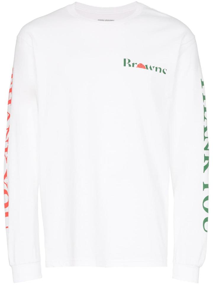 Chinatown Market X Browns Thank You Print T-shirt - White