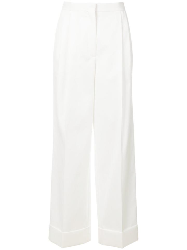 The Row Liano Palazzo Pants - White