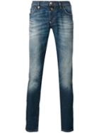 Philipp Plein - Slim-fit Jeans - Men - Cotton/polyester/spandex/elastane - 34, Blue, Cotton/polyester/spandex/elastane