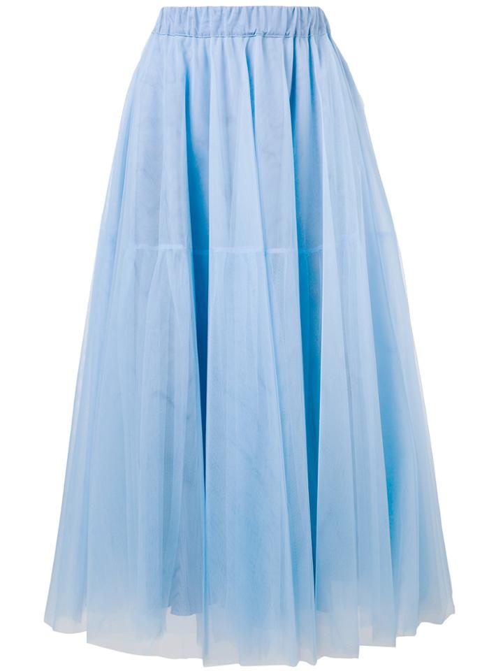 P.a.r.o.s.h. Tulle Skirt - Blue