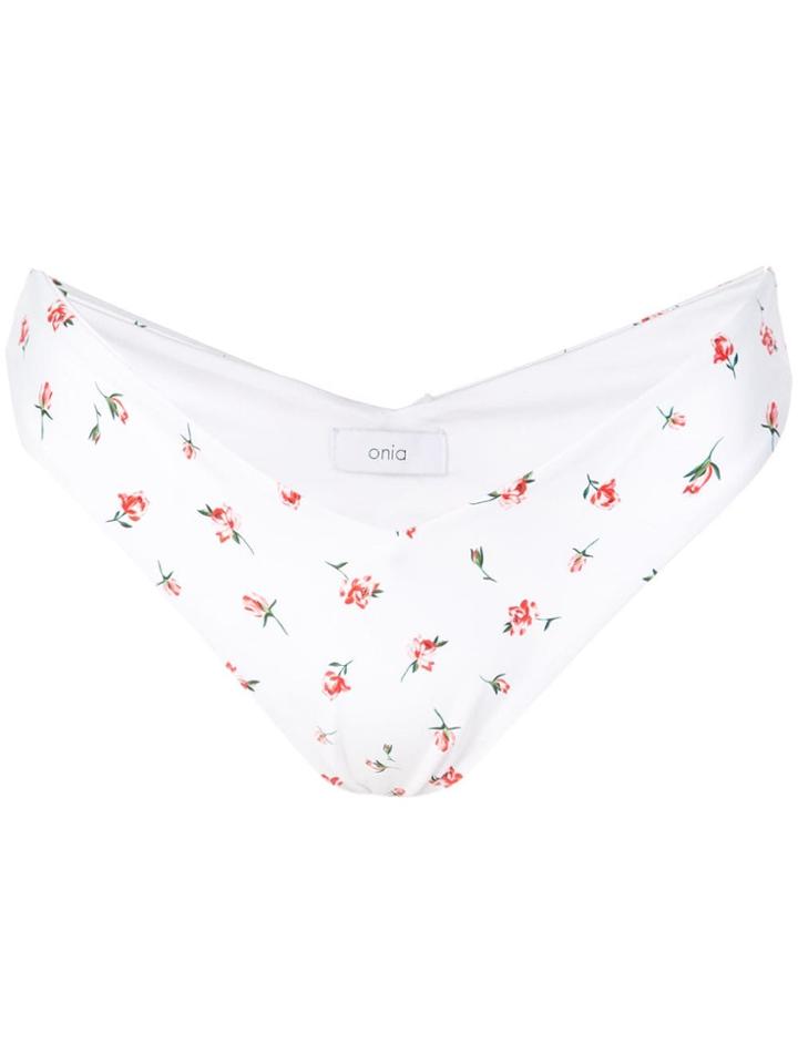 Onia Rosy Bikini Top - White