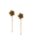 Marc Jacobs Chain Flower Earrings