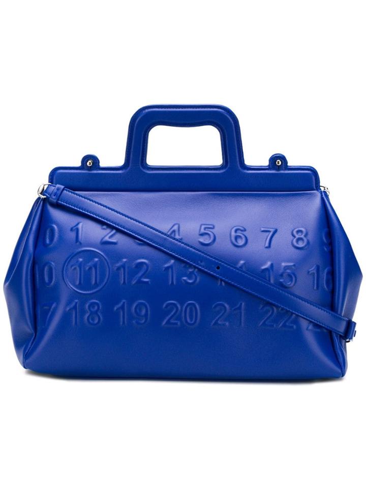 Maison Margiela Numbers Doctor Tote Bag - Blue