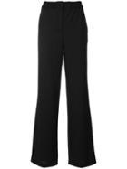 Ps Paul Smith Flared Leg Trousers - Black