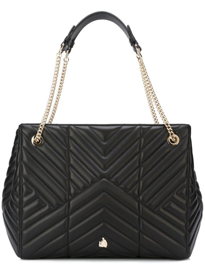Lanvin Quilted Matelassé Tote