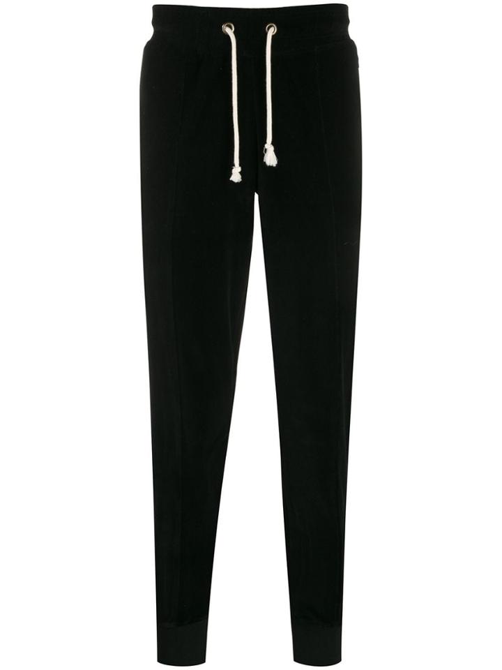 Champion Drawstring Waist Track Pants - Black