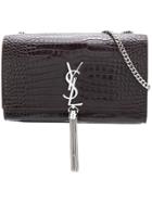 Saint Laurent Kate Tassel Shoulder Bag - Brown