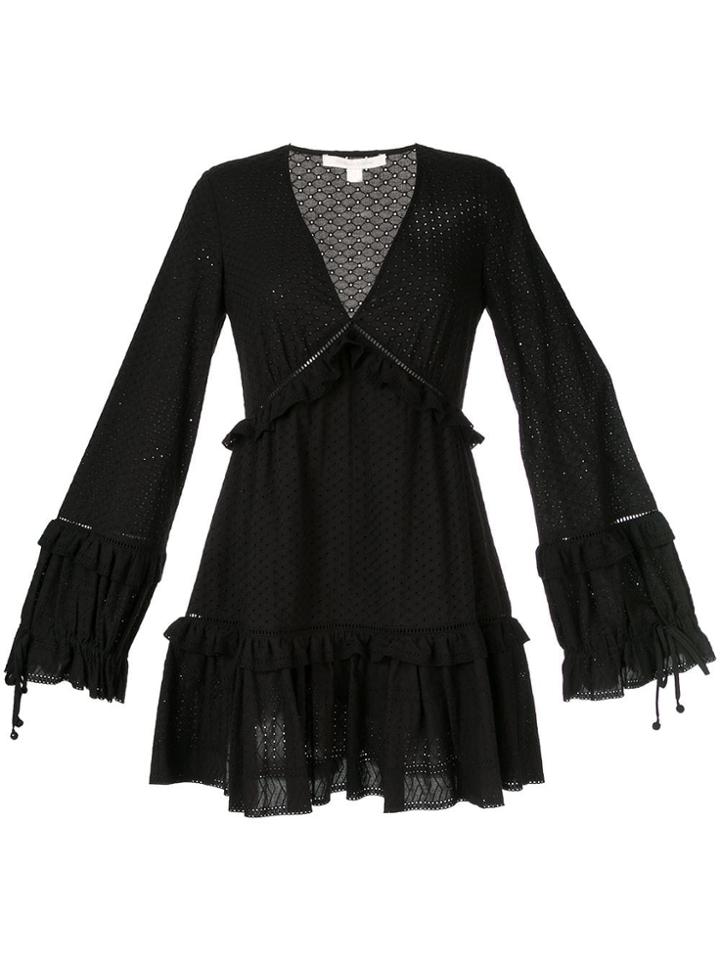 Jonathan Simkhai Embroidered Sun Dress - Black