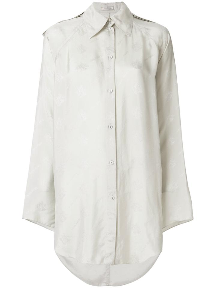 Nina Ricci Logo Jacquard Shirt - Nude & Neutrals