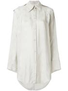 Nina Ricci Logo Jacquard Shirt - Nude & Neutrals