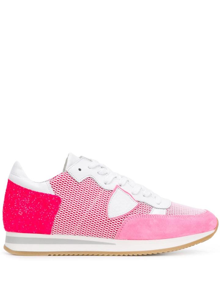 Philippe Model Tropez Filet Sneakers - Pink