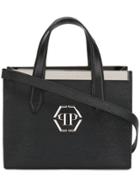 Philipp Plein Logo Shoulder Bag - Black