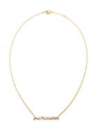 Kimberly Mcdonald 18k Yellow Gold Diamond Bar Necklace, Women's, Metallic