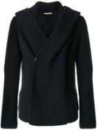 Nuur Ribbed V-neck Pullover - Blue