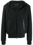 Fumito Ganryu Zipped Hooded Jacket - Black