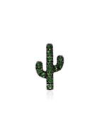 Loquet Cactus Single Earring - Green