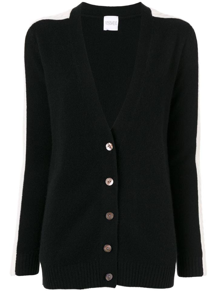 Madeleine Thompson Cashmere Jasper Cardigan - Black