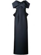 Sachin & Babi Bardot Evening Dress - Blue