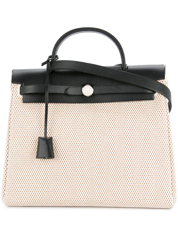 Hermès Vintage Herbag Mm 2 In 1 - Brown