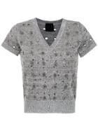 Andrea Bogosian Knitted Top - Grey