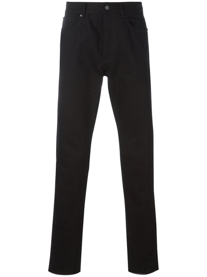 Givenchy Cuban-fit Star Patch Jeans - Black