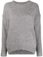 Isabel Marant Étoile Loose-fit Crew Neck Jumper - Grey
