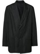 Yohji Yamamoto Light Jacket, Men's, Size: 4, Black, Cotton/linen/flax