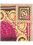 Versace Printed Neck Scarf - Pink