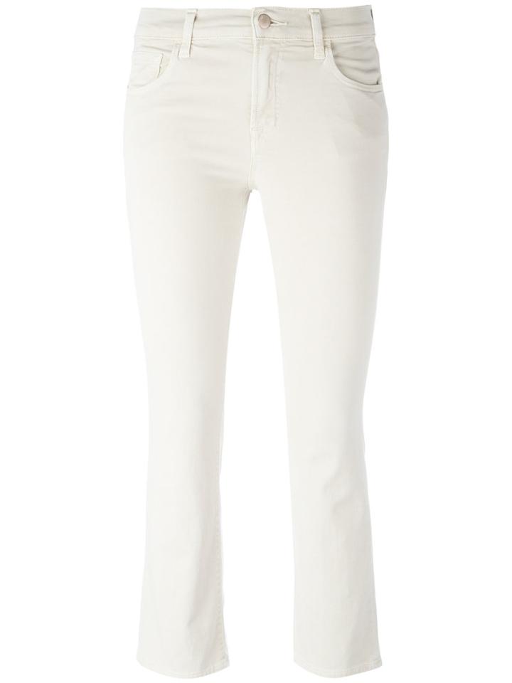 J Brand - Selena Kick Flare Jeans - Women - Cotton/polyester/polyurethane - 25, Nude/neutrals, Cotton/polyester/polyurethane