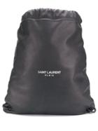 Saint Laurent Teddy Backpack - Grey