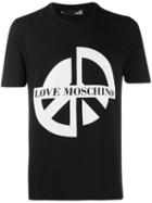 Love Moschino Printed Piece Sign T-shirt - Black