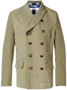 Junya Watanabe Man Double-breasted Fitted Blazer - Green